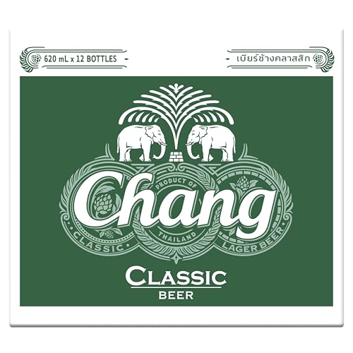12 Flaschen Chang Bier Classic Bigbottle 620ml Thailand`s Lager Beer 12 Flaschen Chang Bier Classic Bigbottle 620ml Thailand`s Lager Beer von Bier