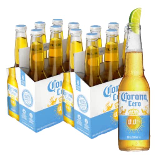 12 Flaschen Corona Cero, das neue Corona mit 0% Alkohol genießen von Bier