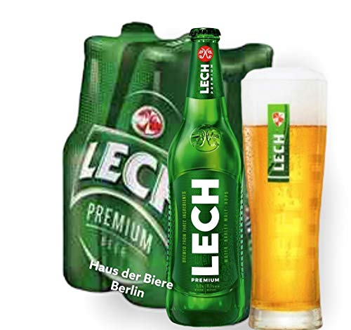 12 Flaschen Lech Bier 0,33l das Premium Bier aus Polen von Bier