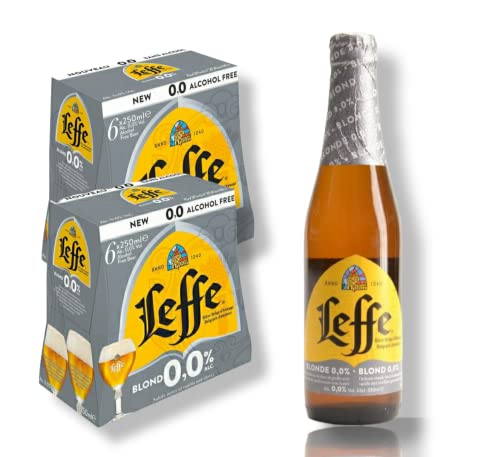 12 x 0,33l Leffe Blonde 0,0% Alk - alkoholfreies Bier aus Belgien von Bier