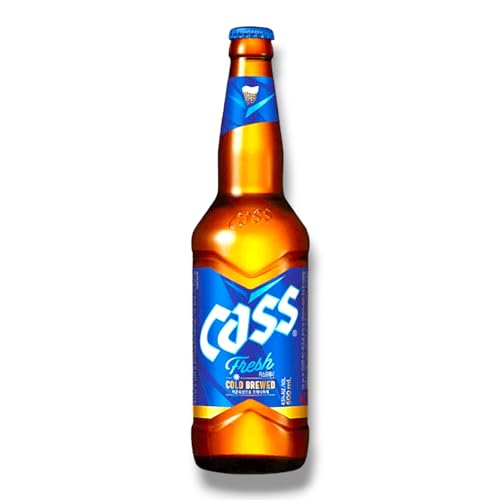 12 x Cass Fresh Bier 0.33l - Das Lagerbier aus Südkorea mit 4,5% Vol. von Bier