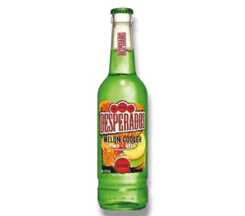 12 x Desperados Melon Cooler 0,4l - Melone & Gin - Sondergröße 400ml mit 4,5% Vol. von Bier