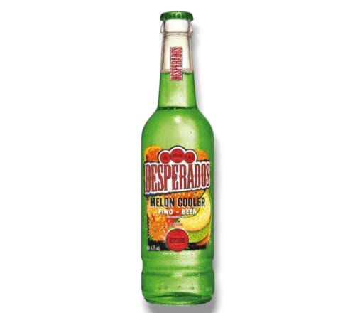 12 x Desperados Melon Cooler 0,4l - Melone & Gin - Sondergröße 400ml mit 4,5% Vol. von Bier