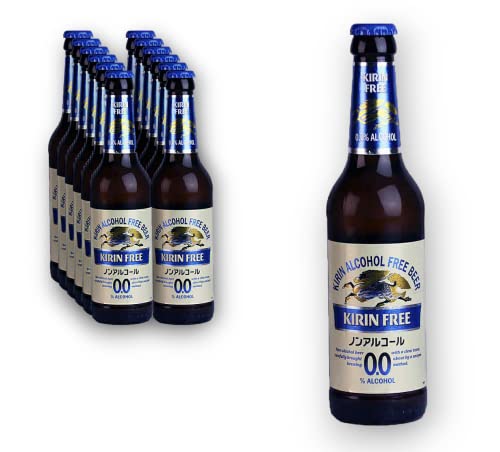 12 x Kirin Ichiban 0,0% - Kirin alcohol free beer- Kirin free 0,33l von Bier