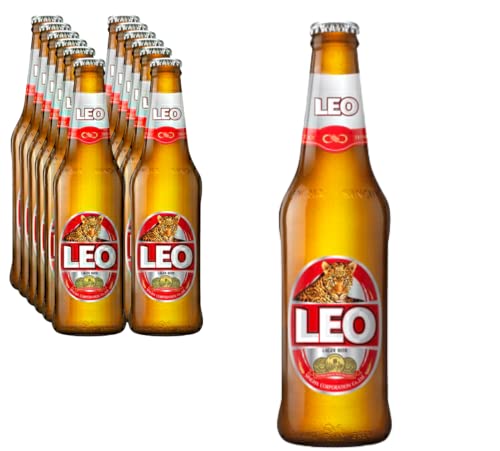 12 x Leo Premium Bier 0,33l - Lager aus Thailand mit 5% Vol. von Bier
