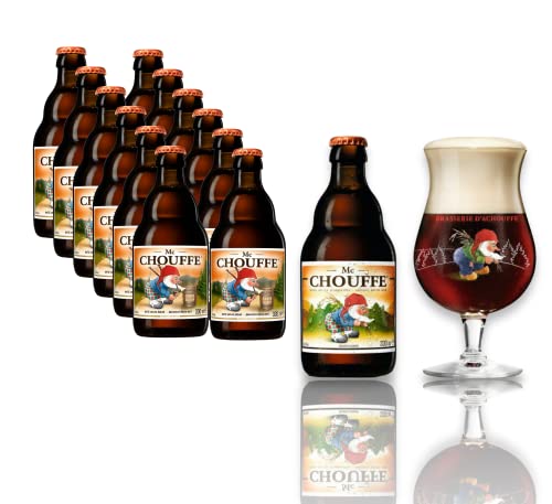 12 x Mc Chouffe 0,33l- belgisches Bier im schottischen Stil mit 8,0% Vol- La Chouffe von Bier