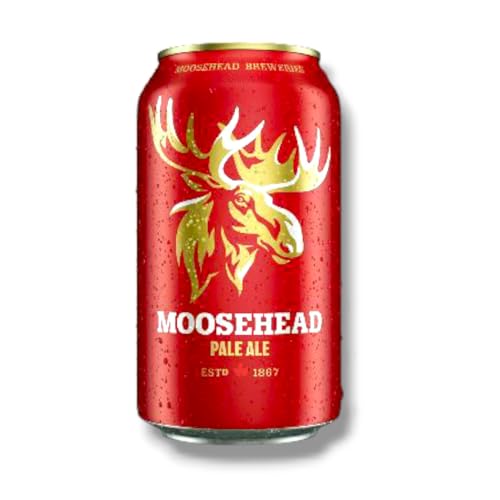 12 x Moosehead Pale Ale Dose 0,35l - Das Pale Ale aus Kanada mit 5% Vol. von Bier