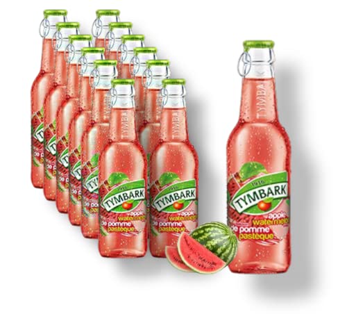 12 x Original polnischer Tymbark Wassermelone Apfel Saft - Die fruchtige Erfrischung aus Polen von Bier