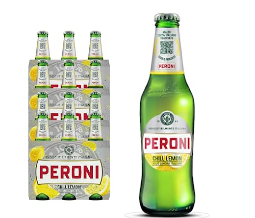 12 x Peroni Bier Chill Lemon 0,33l- Radler aus Italien mit 2% Vol. von Bier