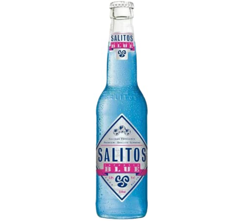 12 x Salitos Blue 0,33l- Das Original mit dem Geschmack frischer Beeren 5% Vol. von Bier