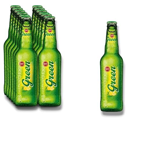 12 x Super Bock Green 0,33l - Die Nr. 1 aus Portugal als Radler mit 2% Vol. von Bier