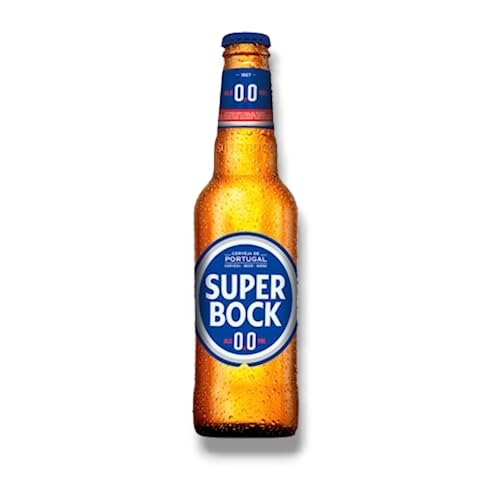 12 x Super Bock alkoholfrei 0,33l- Das Original aus Portugal mit 0,0% Vol. von Bier