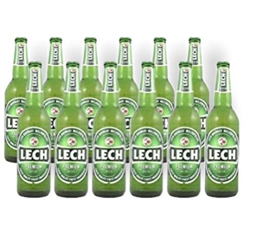 12x Flaschen Lech Premium Pils der einzigartige Geschmack aus Polen Bier Beer von Bier