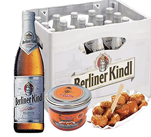 20 Flaschen Berliner Kindl Jubiläums Pils 0,5l inkl. Kasten und ein Glas original Berliner Currywurst vom legendären Curry Paule 20 Flaschen Berliner Kindl Jubiläums Pils 0,5l inkl. Kasten und ein Glas original Berliner Currywurst vom legendären Curry Paule von Bier