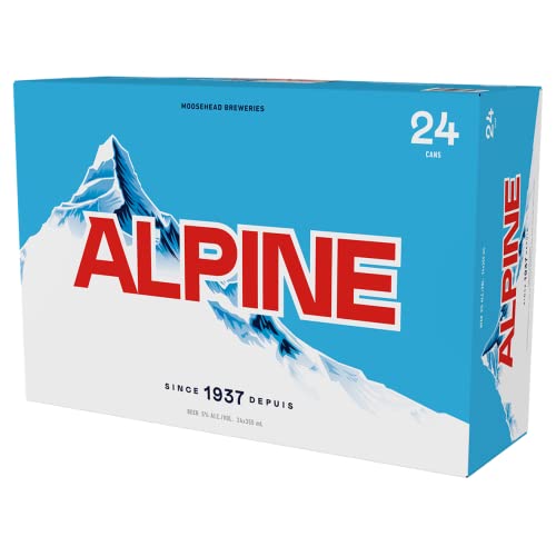 24 Dosen Moosehead Alpine Lager Dose aus Kanada mit 5% Alc Bier Beer 24 Dosen Moosehead Alpine Lager Dose aus Kanada mit 5% Alc Bier Beer von Bier