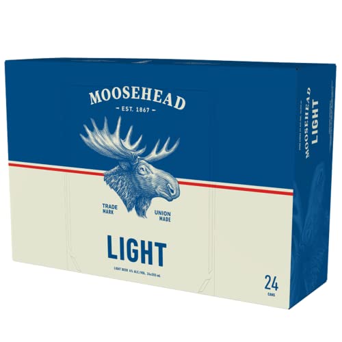 24 Dosen Moosehead Light Beer Bier aus Kanada mit 4% Alc. … von Bier