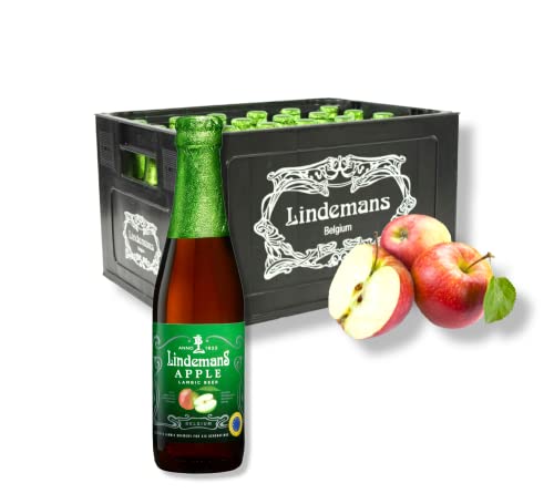 24 x 0,25l Lindemans Apple- Apfelbier aus Belgien mit Apfelsaft von Bier