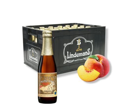 24 x 0,25l Lindemans Pecheresse - fruchtiges Lambic- Bier aus Belgien von Bier