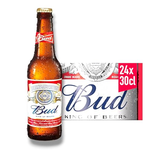 24 x 0,33l Bud Bier- Das amerikanische Original mit 5% Vol.- King of Beer inklusive Haus der Biere Berlin Bierdeckel 24 x 0,33l Bud Bier- Das amerikanische Original mit 5% Vol.- King of Beer inklusive Haus der Biere Berlin Bierdeckel von Bier
