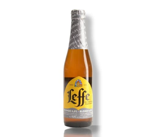 24 x 0,33l Leffe Blonde 0,0% Alk - alkoholfreies Bier aus Belgien von Bier