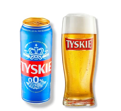 Bier 24 x 0,5l Tyskie alkoholfrei - 100% Geschmack & 0,0% Alkohol von Bier