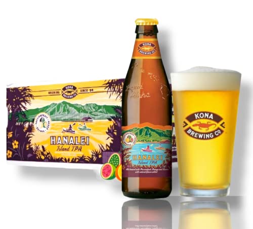 24 x Flaschen Kona Brewing Hanalai IPA aus Hawaii je 0,35l von Bier