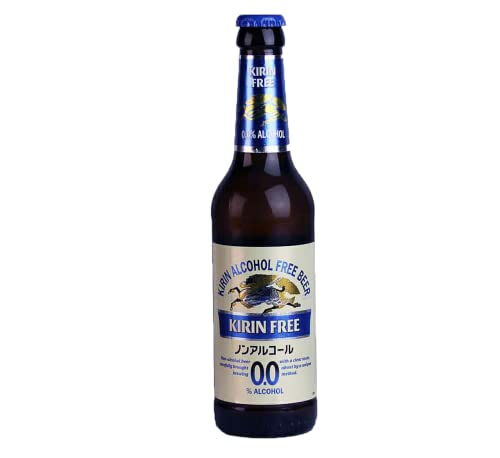 24 x Kirin Ichiban 0,0% - Kirin alcohol free beer- Kirin free 0,33l von Bier