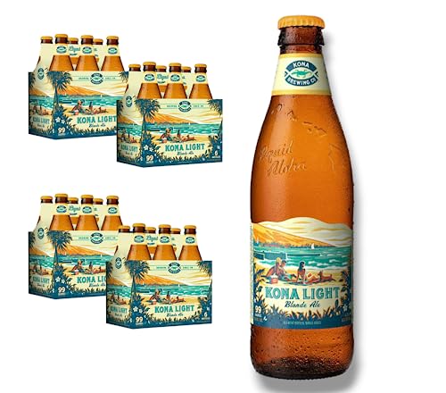 24 x Kona Light Blond Ale 0,35l - Tropical Mango mit 4,2% Vol. von Bier