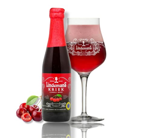 Bier 24 x Lindemanns Kriek - Das Kirschbier aus Belgien mit Sauerkirschsaft von Bier