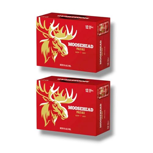 24 x Moosehead Pale Ale Dose 0,35l - Das Pale Ale aus Kanada mit 5% Vol. von bier