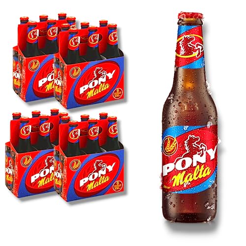 24 x Pony Malta 0,33l- Das Malzgetränk aus Kolumbien von Bier