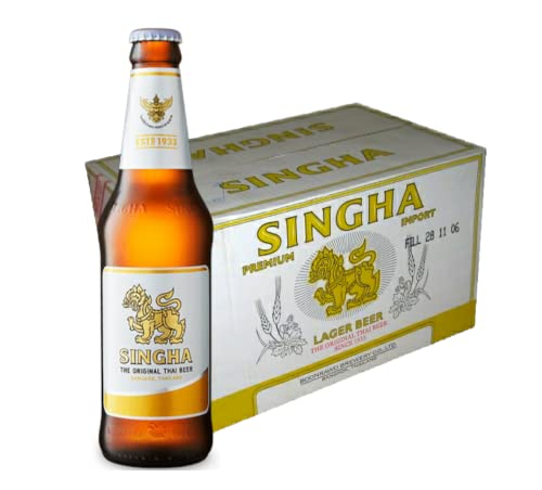 24 x Singha Bier Original 0,33l - Das Premium Lager aus Thailand mit 5%Vol. 24 x Singha Bier Original 0,33l - Das Premium Lager aus Thailand mit 5%Vol. von Bier