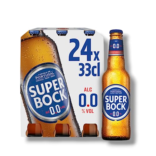 24 x Super Bock alkoholfrei 0,33l- Das Original aus Portugal mit 0,0% Vol. 24 x Super Bock alkoholfrei 0,33l- Das Original aus Portugal mit 0,0% Vol. von Bier