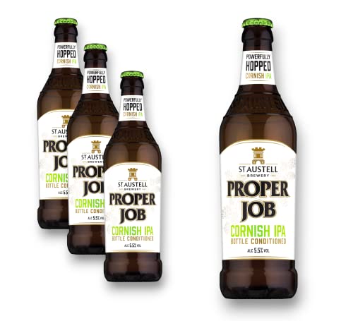 3 x St. Austell Proper Job 0,5l- Cornish IPA aus England mit 5,5% Vol. von Bier