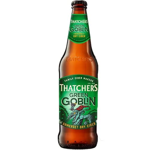 3 x Thatchers Green Goblin- Somerset Dry Cider mit 5% Vol. von Bier