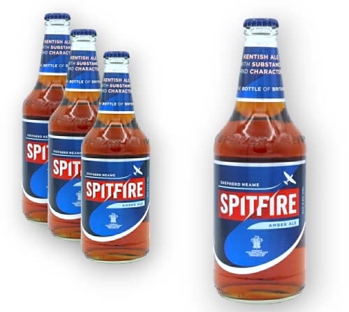 3x Sheperd Neame Spitfire Amber Ale 0,5l mit 4,5% Vol. von bier