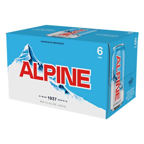 6 Dosen Moosehead Alpine Lager Dose aus Kanada mit 5% Alc Bier Beer 6 Dosen Moosehead Alpine Lager Dose aus Kanada mit 5% Alc Bier Beer von Bier