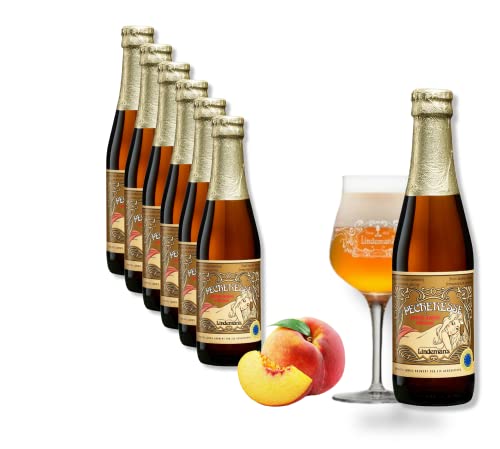 6 x 0,25l Lindemans Pecheresse - fruchtiges Lambic- Bier aus Belgien von Bier