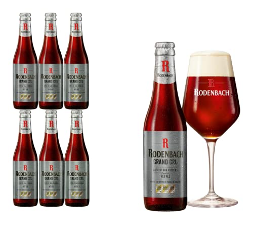 6 x 0,33l Rodenbach Grand Cru Bier - Das belgische Spezialbier - Flämisches Ale von Bier
