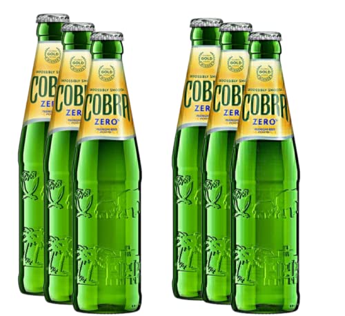 6 x Cobra Zero je 0,33l - alkoholfreies Bier aus Indien von Bier
