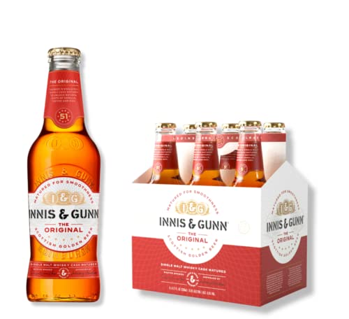 6 x Innis & Gun Whisky Cask Bier - Das Original aus Schottland- Scottish Golden Beer von Bier