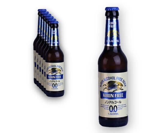 6 x Kirin Ichiban 0,0% - Kirin alcohol free beer- Kirin free 0,33l von Bier
