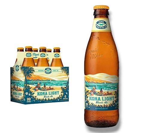 6 x Kona Light Blond Ale 0,35l - Tropical Mango mit 4,2% Vol. von bier