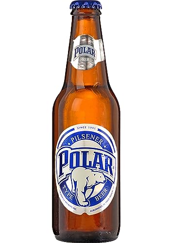 6 x Polar Pilsener 0,355l - Das beliebte Bier aus Venezuela mit 4,5% Vol. von Bier