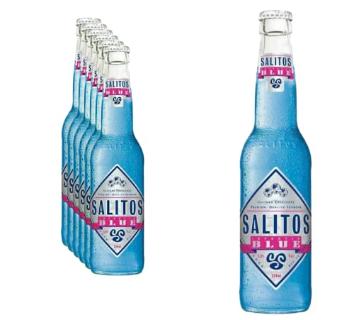 6 x Salitos Blue 0,33l- Das Original mit dem Geschmack frischer Beeren 5% Vol. von Bier