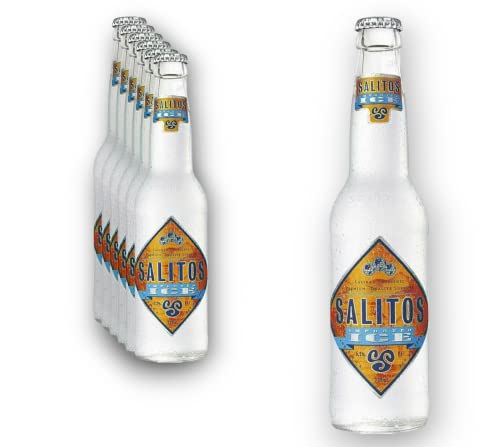 6 x Salitos ICE - Dasspritzige Sommergetränk mit 5,2% Vol. von bier