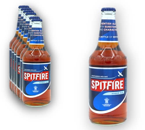 6 x Sheperd Neame Spitfire Amber Ale 0,5l mit 4,5% Vol. von bier