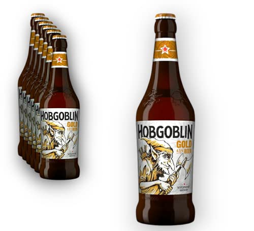 6 x Wychwood Hobgoblin Gold 0,5l - Golden Ale mit 4,5% Vol. von Bier