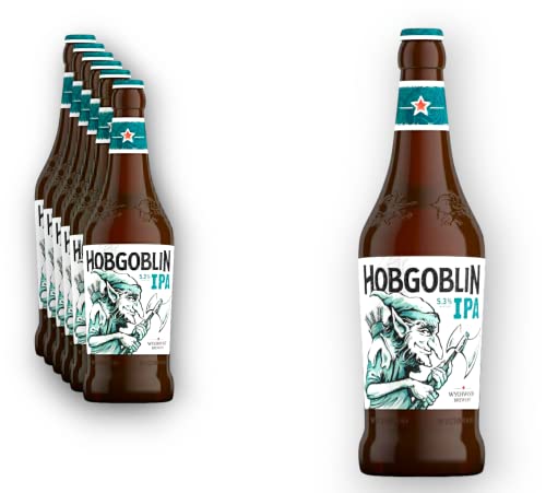 6 x Wychwood Hobgoblin IPA 0,5l- Wychwoods Brewery IPA mit 5,3% Vol. von Bier