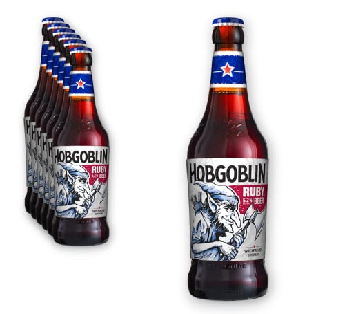 6 x Wychwood Hobgoblin Ruby Beer 0,5l- Das legendäre Bier der Wychwood Brauerei mit 5,2% Vol. von bier